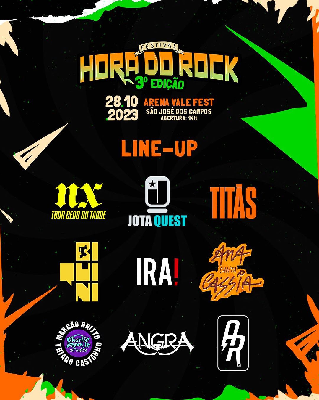 Festival de música “A Hora do Rock” traz pela primeira vez aos palcos